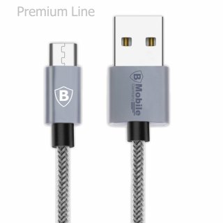 USB Lade-/Datenkabel 1.5m (PREMIUM LINE) - USB to Micro-USB