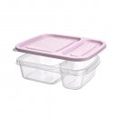 Aufbewahrungsbox / Lunchbox mit 2 Fächern ( 0,75 ml...