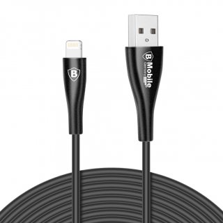 USB Lade-/Datenkabel 100cm (BASIC LINE) - USB to Lightning (iPhone kompatibel)