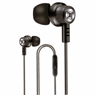Headset In-Ear Kopfhörer mit Mikrofon (BASIC LINE) - schwarz