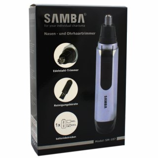 SAMBA Nasen- und Ohrhaar Trimmer, batteriebetrieben (SM-107)