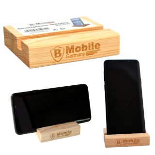 Smartphone-Ständer aus Holz - Universal
