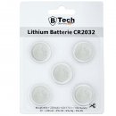 Batterie Lithium (5) CR2032 Knopfzelle-Blister