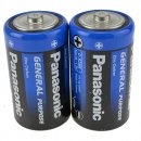 Batterie Panasonic Plus (2) R20 Mono -  Blister