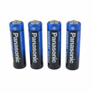 Batterie Panasonic Plus (4) R 6 AA Mignon (Shrink)
