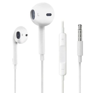 Headset In-Ear mit Mikrofon & Lautstärkeregler-Funktion - (BASIC LINE)