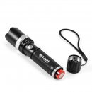 Taschenlampe 3 Watt CREE LED mit Akkus, Zoom Funktion und SOS Fackel