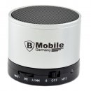 Mini Bluetooth Multimedia Lautsprecher 5in1 - Silber